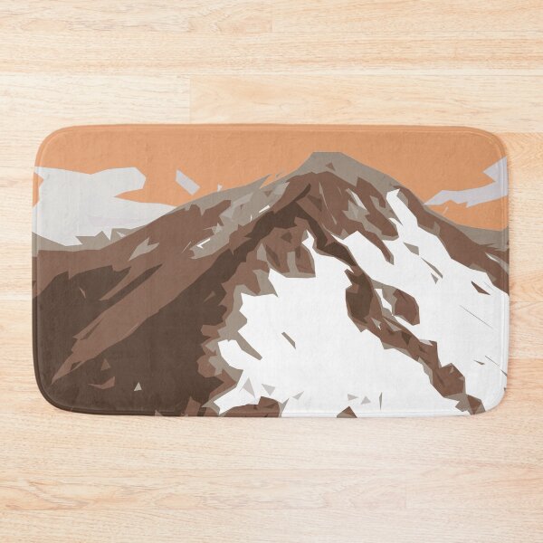 Item preview, Alpenglow mountains snow landscape at sunset - Alps designed and sold by MadandMean.