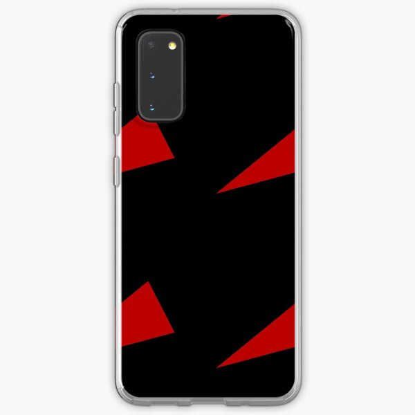 Rotes Dreieck Samsung Galaxy Hullen Redbubble