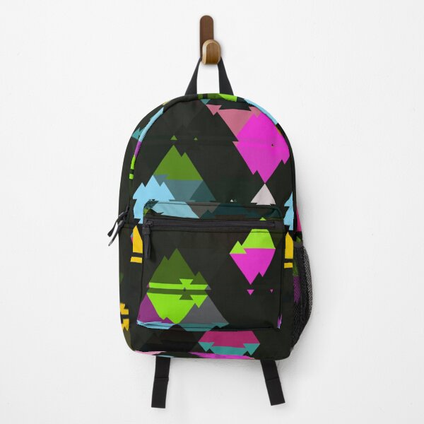 Item preview, Cute Funky geometric Triangles Pattern funny gift for digital art lovers designed and sold by AYACHI90.
