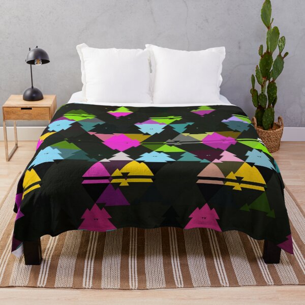 Item preview, Cute Funky geometric Triangles Pattern funny gift for digital art lovers designed and sold by AYACHI90.