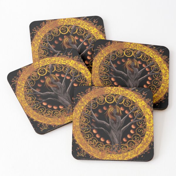 Item preview, Magic tree in fire designed and sold by artvaka.