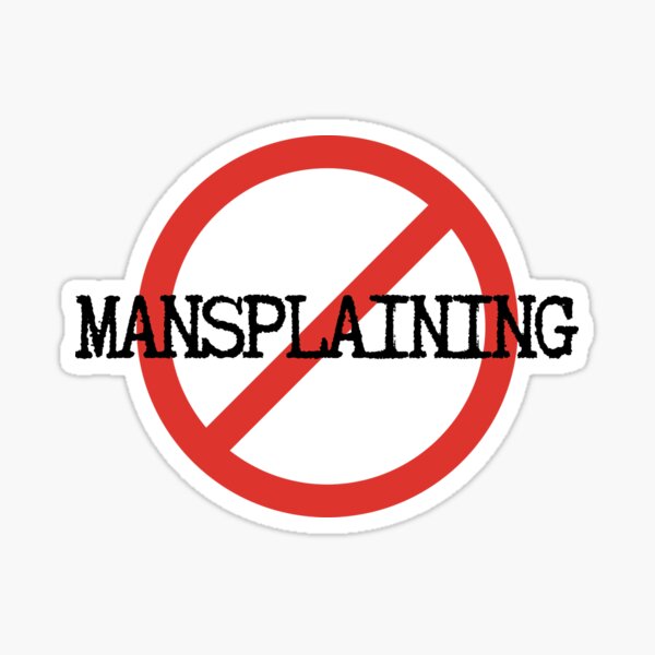Artikel-Vorschau von Mansplaining, designt und verkauft von m95sim.