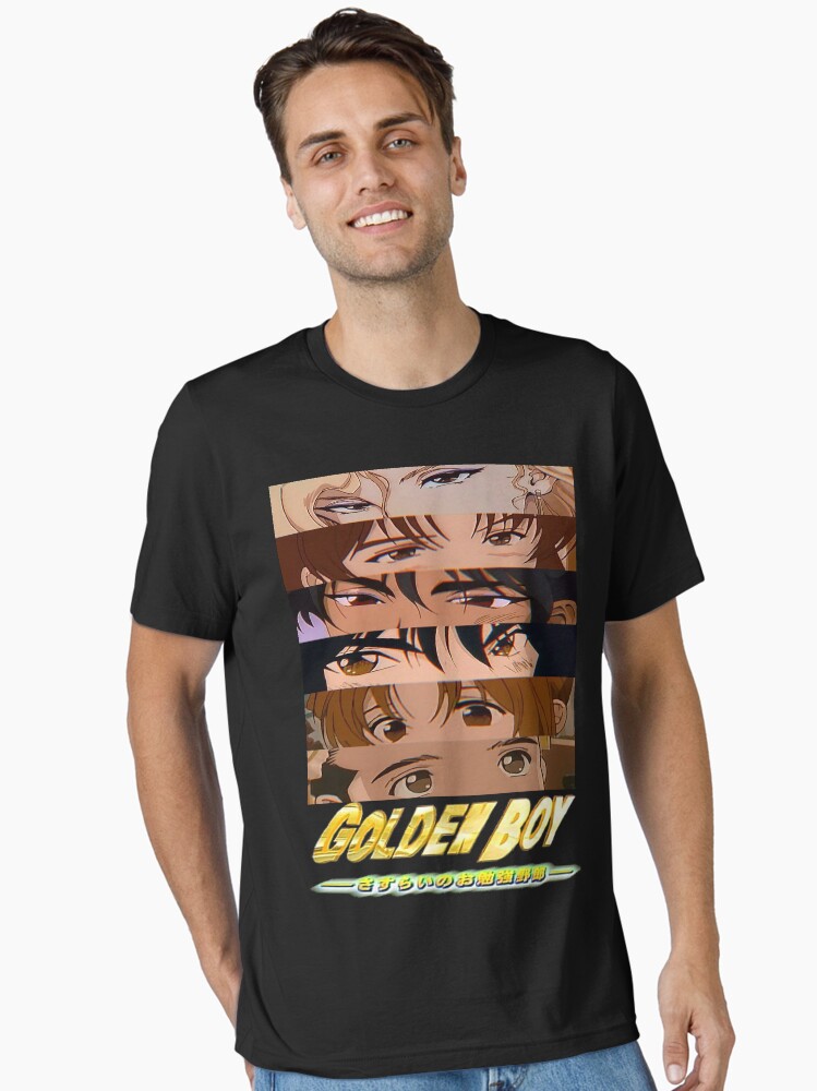【アニメTee】GOLDEN BOY/ゴールデンボーイ 半袖Tシャツ ブラック アニメTee】GOLDEN BOY/ゴールデンボーイ 半袖Tシャツ ブラック