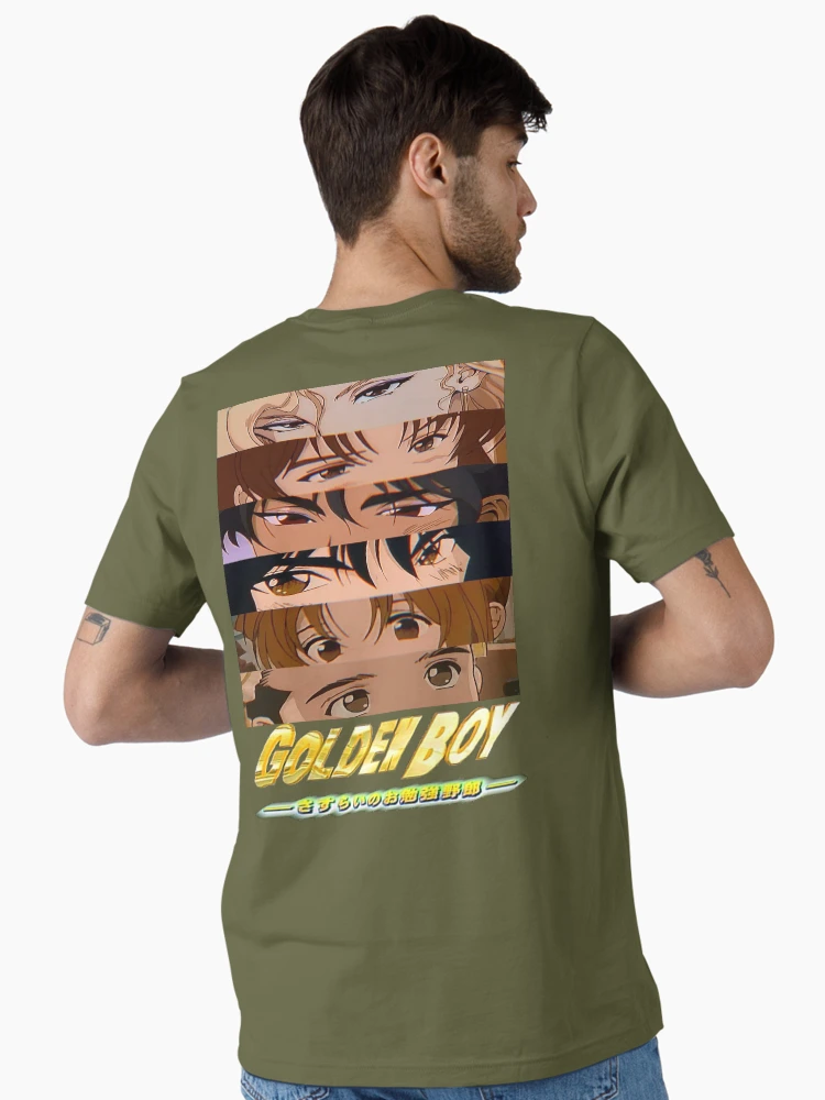 【アニメTee】GOLDEN BOY/ゴールデンボーイ 半袖Tシャツ ブラック Unisex Golden Boy Retro Anime T-shirt, Madame President