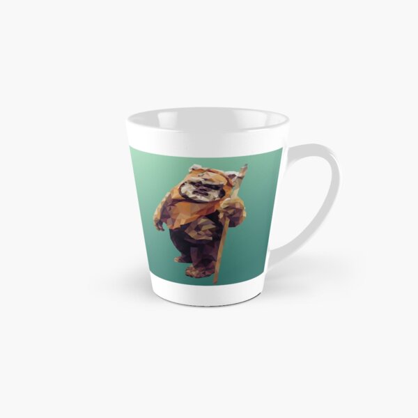 Vista previa del artículo con la obra «Cosita nerviosa - Ewok de bajo polígono», diseñado y vendido por Andy Wynn.
