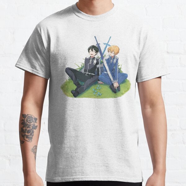 Cute Kirito and Eugeo Design Classic T-Shirt