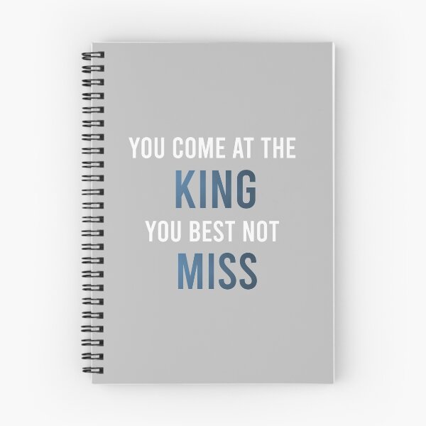 Item preview, you come at the king, you best not miss - quote the wire designed and sold by MeIanie.