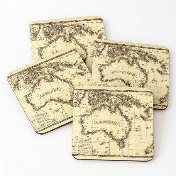 Item preview, Map of Australia (1826) designed and sold by allhistory.