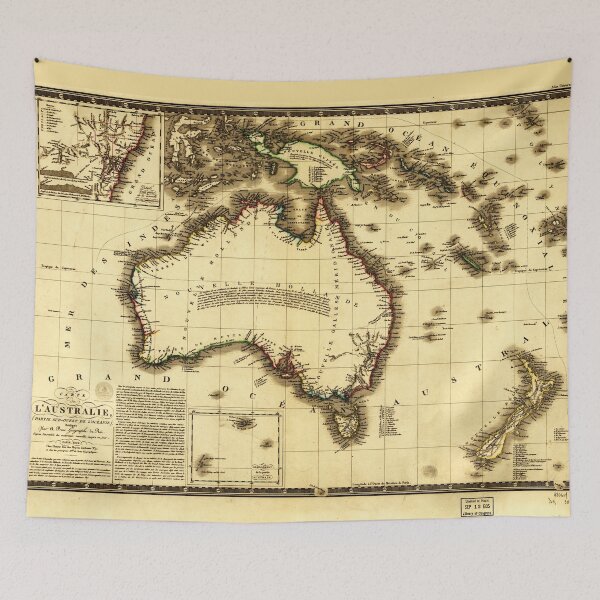 Item preview, Map of Australia (1826) designed and sold by allhistory.