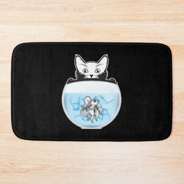 Item preview, Cat fisch catch designed and sold by umfhn.