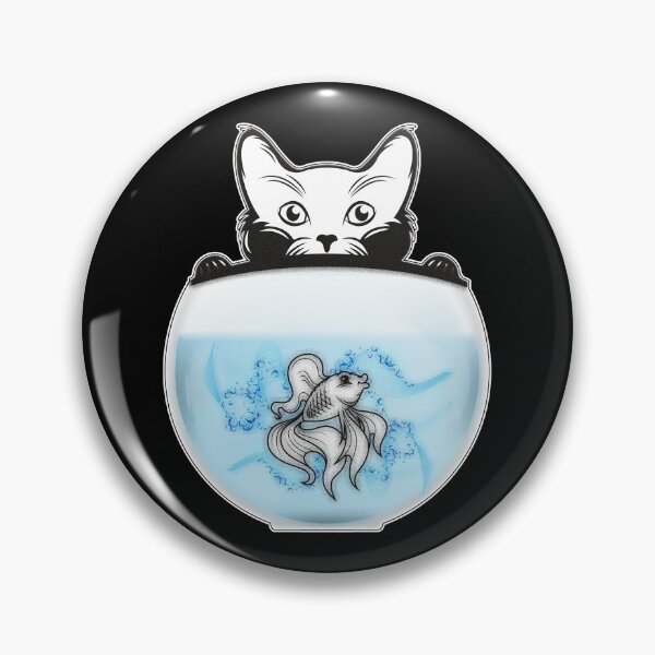 Item preview, Cat fisch catch designed and sold by umfhn.
