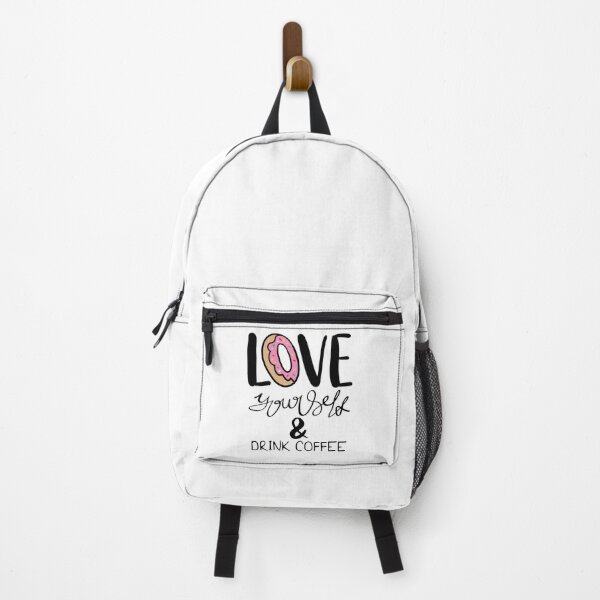 Item preview, Love yourself and drink coffee designed and sold by Tender Flower Clothing.