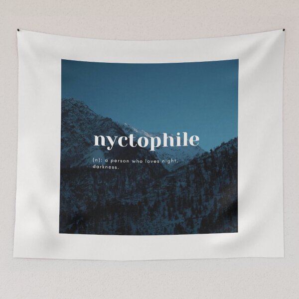 Item preview, nyctophile  designed and sold by fatimaadraws.