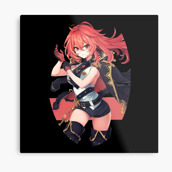 Cute Anime Girl Metal Prints Redbubble