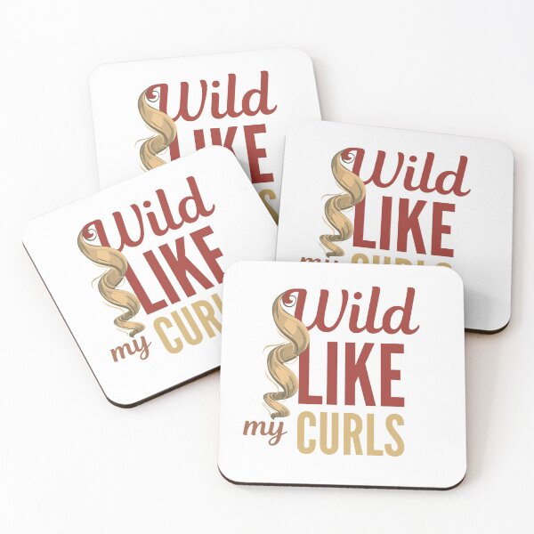 Item preview, Wild Like My Curls designed and sold by ImperialBaron.