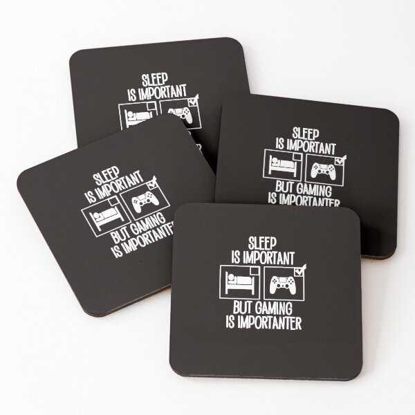 Item preview, Sleep is Important but Gaming is Importanter designed and sold by Timeforplay.