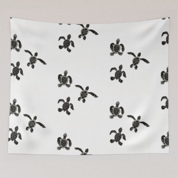 Item preview, Baby Turtles Return to Sea  designed and sold by AvaRayDoodles.