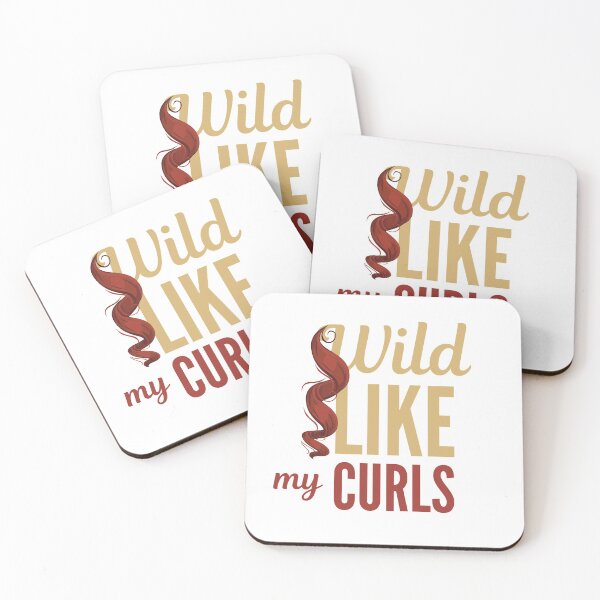 Item preview, Wild Like My Curls designed and sold by ImperialBaron.