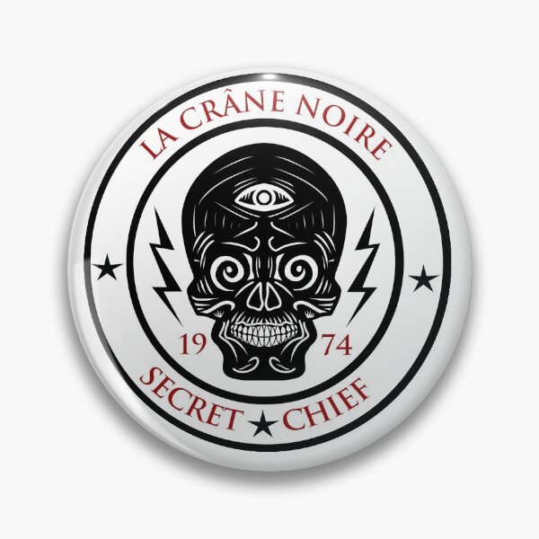 Item preview, La Crâne Noire - Secret Chief designed and sold by ZOS HOUSE.