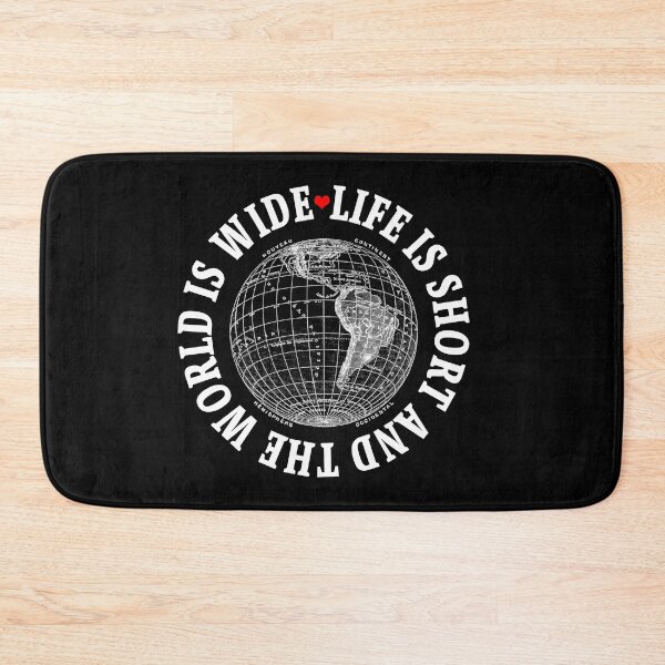 Item preview, LIFE IS SHORT AND THE WORLD IS WIDE designed and sold by OBJETDART.