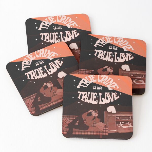 Item preview, True Crime is My True Love 70s inspired print designed and sold by DigitalManos.