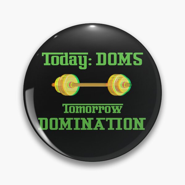 Item preview, Today DOMS tomorrow DOMINATION  designed and sold by DesignsofNote.