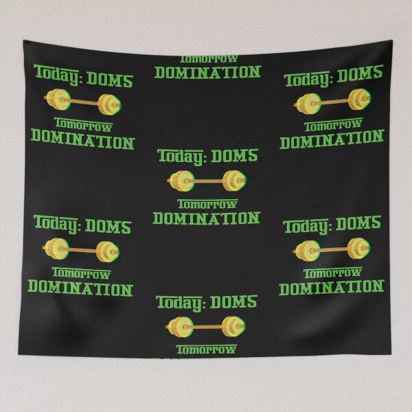 Item preview, Today DOMS tomorrow DOMINATION  designed and sold by DesignsofNote.
