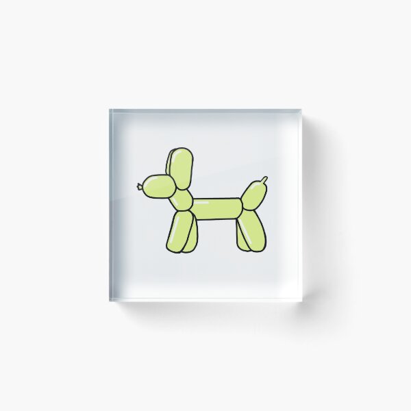 Item preview, Yellow Balloon Dog designed and sold by Enchanted Melody.