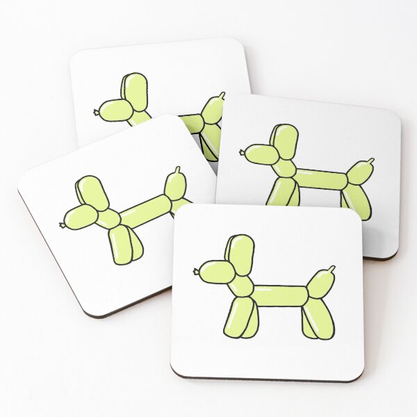 Item preview, Yellow Balloon Dog designed and sold by Enchanted Melody.
