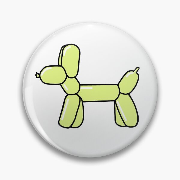 Item preview, Yellow Balloon Dog designed and sold by Enchanted Melody.