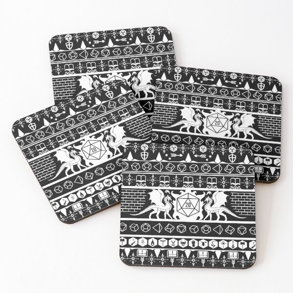 Item preview, Dungeon Pattern in White designed and sold by Milmino.