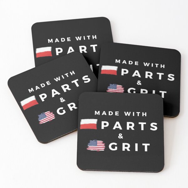 Item preview, Made With Polish Parts and American Grit designed and sold by steelskydesigns.