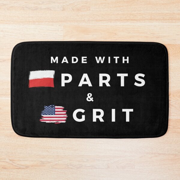 Item preview, Made With Polish Parts and American Grit designed and sold by steelskydesigns.