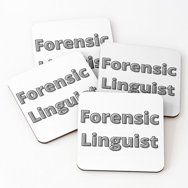 Item preview, Forensic Linguist designed and sold by China Decoded.