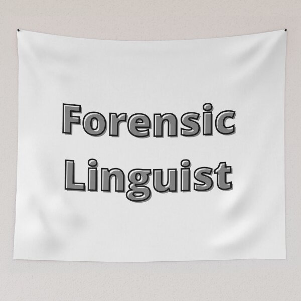 Item preview, Forensic Linguist designed and sold by China Net Lingo.