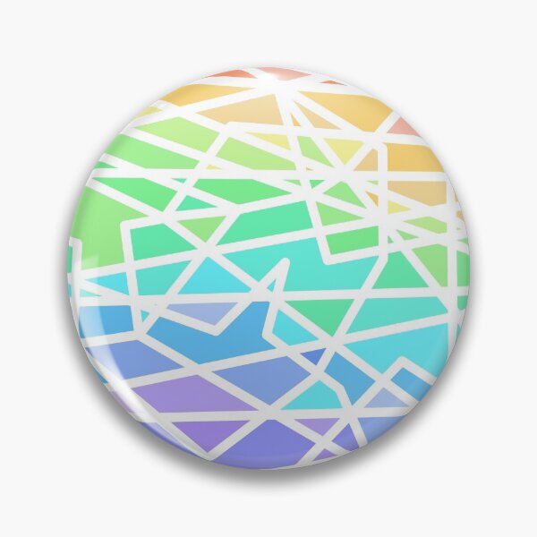 Item preview, Bright Rainbow Colors Geometric designed and sold by Whoopsidoodle.