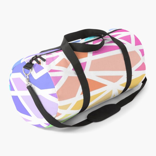 Item preview, Bright Rainbow Colors Geometric designed and sold by Whoopsidoodle.