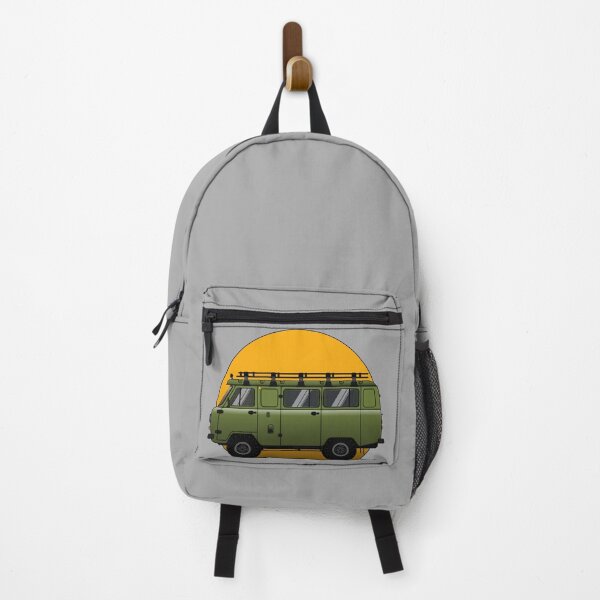Uaz, Russian van 4x4 green Backpack