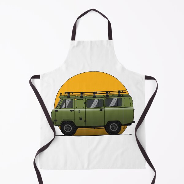 Item preview, Uaz, Russian van 4x4 green designed and sold by mapurito.