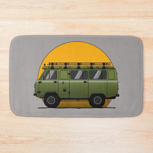 Item preview, Uaz, Russian van 4x4 green designed and sold by mapurito.