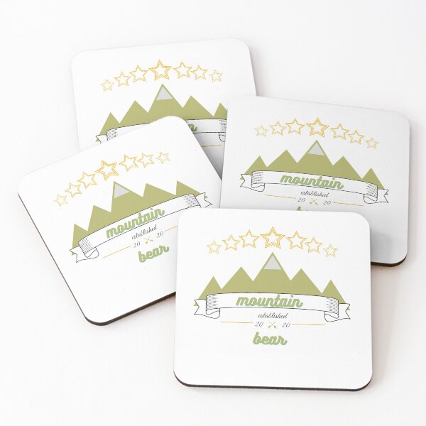 Item preview, Mountain bear star green designed and sold by edgarallesch.