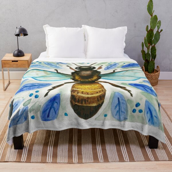 Item preview, Honey Bee Watercolor designed and sold by VivtheFish.
