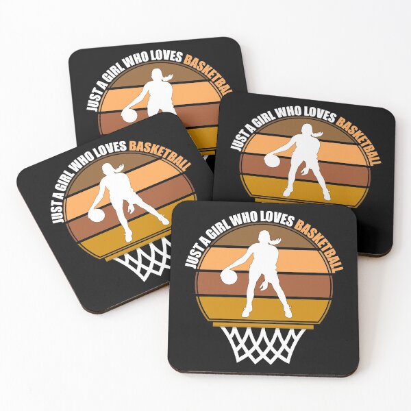 Item preview, Just A Girl Who Loves Baskettball designed and sold by Giacob.
