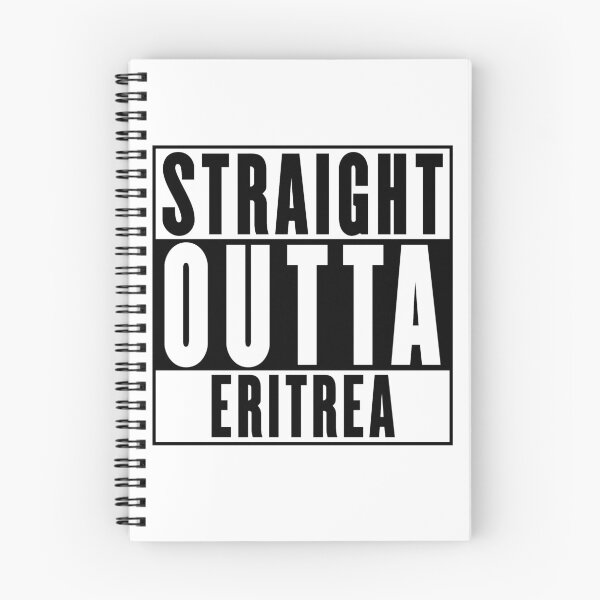Item preview, Straight Outta Eritrea designed and sold by RandomStuffShop.