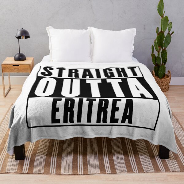 Item preview, Straight Outta Eritrea designed and sold by RandomStuffShop.