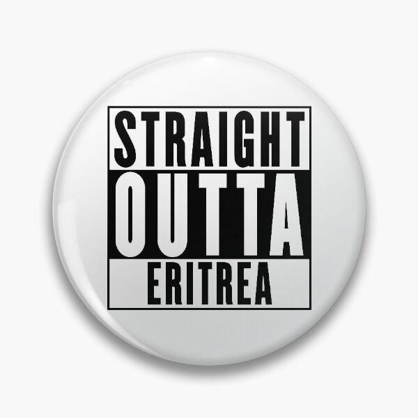 Item preview, Straight Outta Eritrea designed and sold by RandomStuffShop.