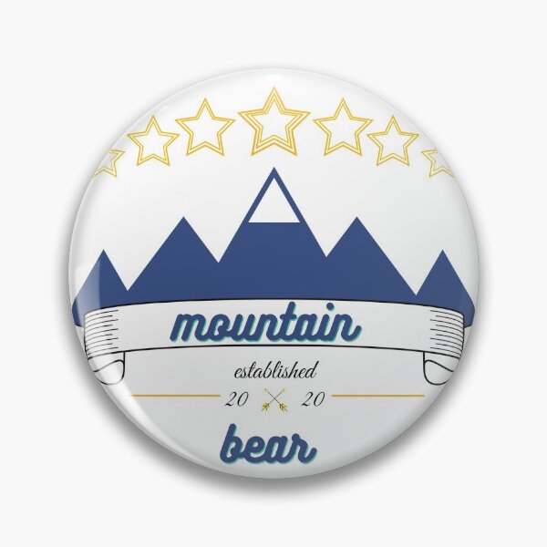 Item preview, Mountain bear star Navy designed and sold by edgarallesch.