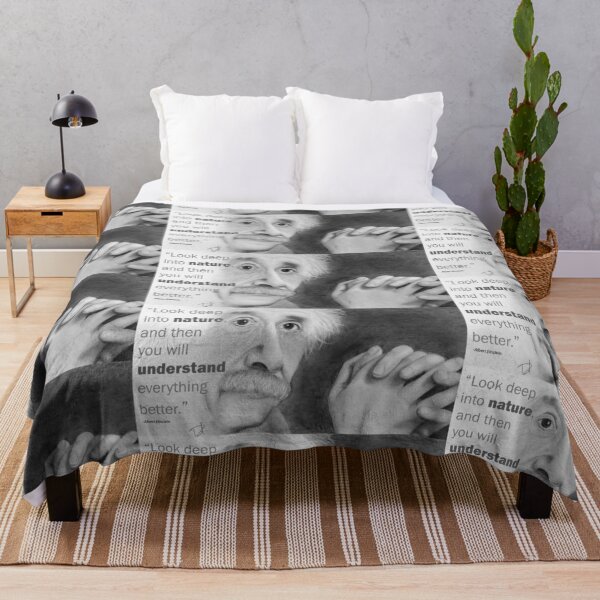 Item preview, Albert Einstein: "Look deep into nature, and then you will understand everything better." designed and sold by danielcoart.