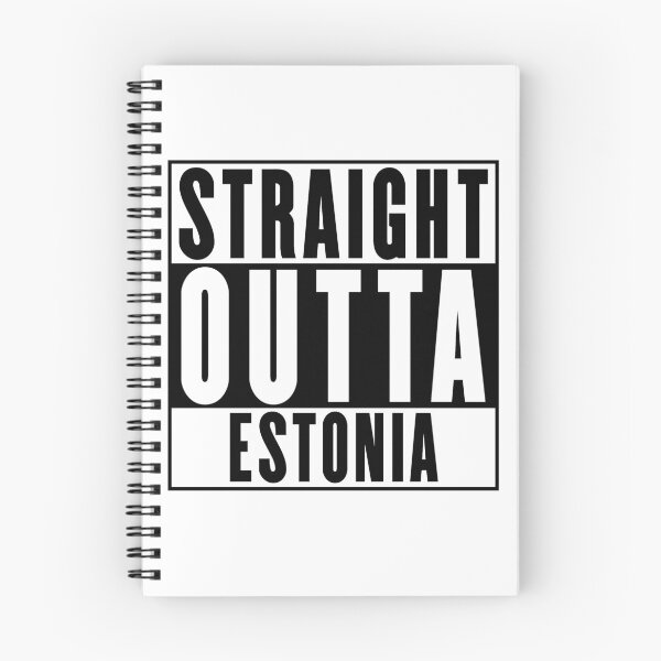 Item preview, Straight Outta Estonia designed and sold by RandomStuffShop.
