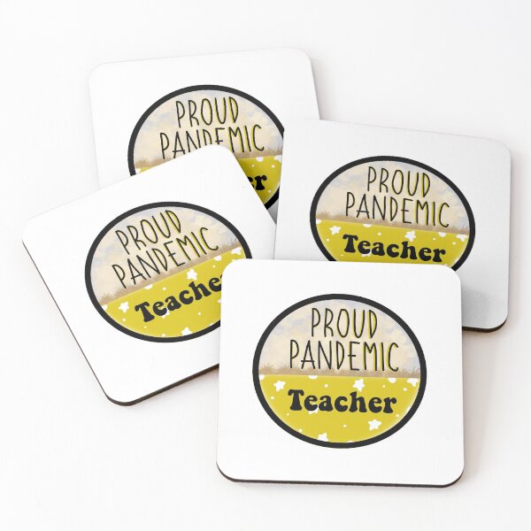 Item preview, Proud Pandemic Teacher Yellow designed and sold by ReadyRichell.